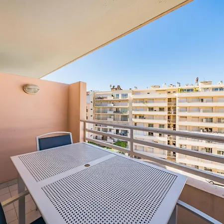 2 Pieces Avec Terrasse, Vue Mer, Piscine - Proche Palais Et Croisette Cannes